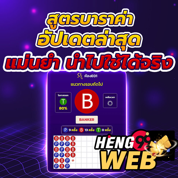 สูตรบาคาร่า แม่นยํา ที่สุด-"The most accurate baccarat formula"