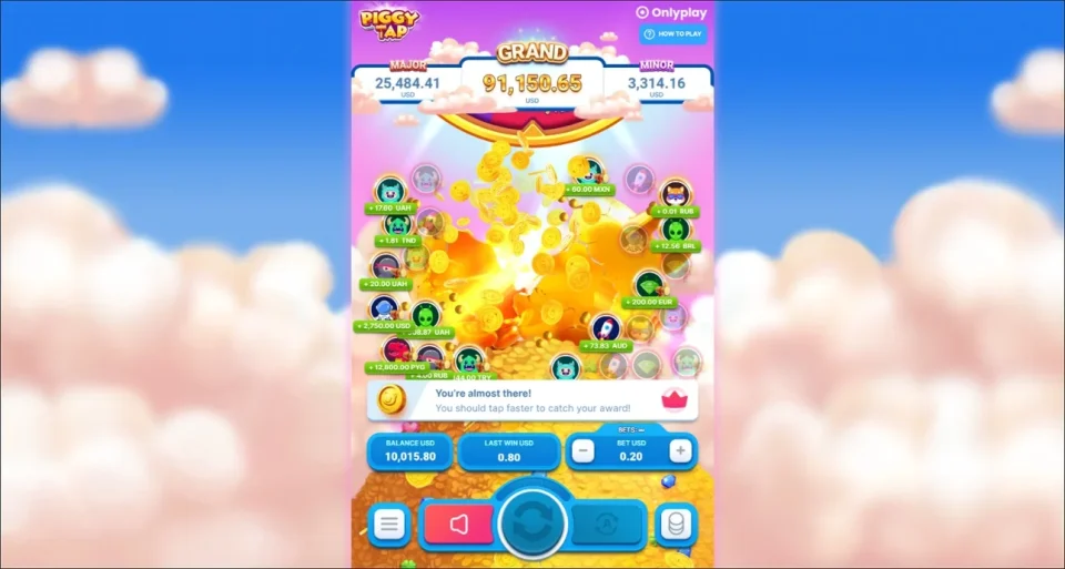 เกม piggy tap -"piggy tap game"